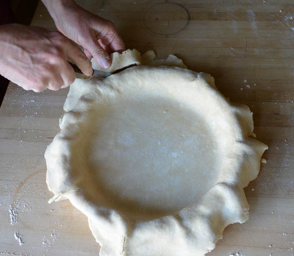Best-Pie-Dough-trimming-on-pan