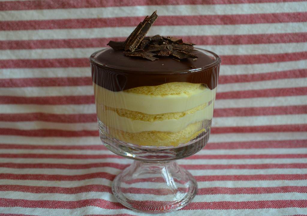 Boston Cream Pie Trifle