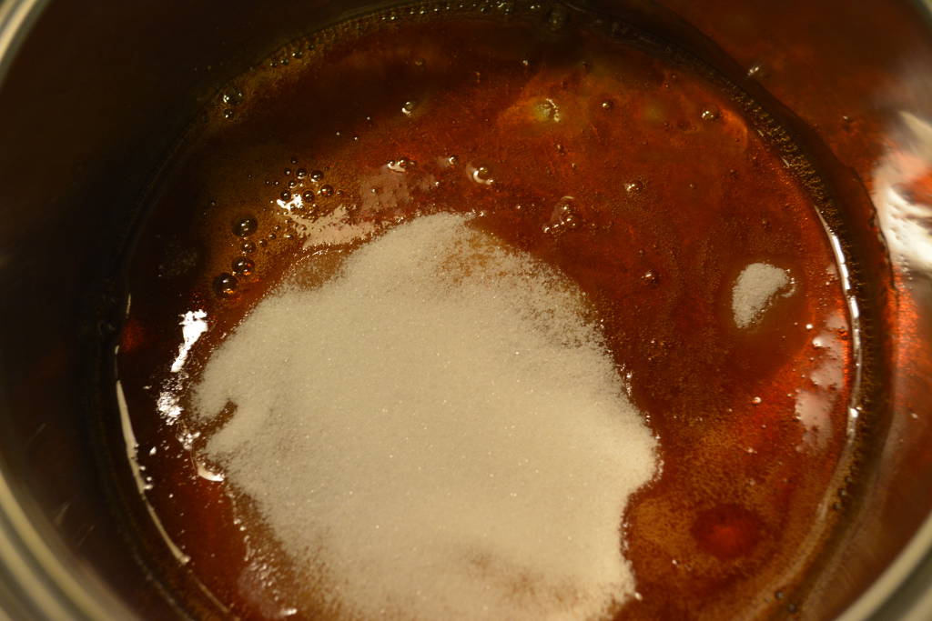 Caramelized Sugar at the Half Way Mark