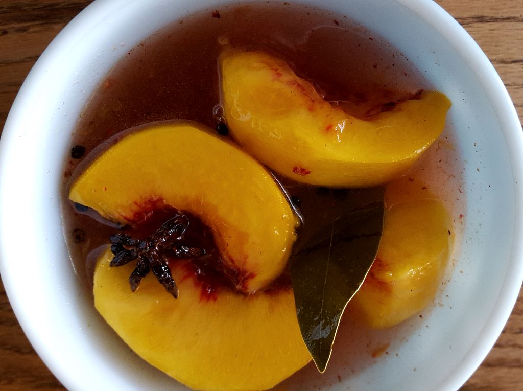 Pickled Peaches